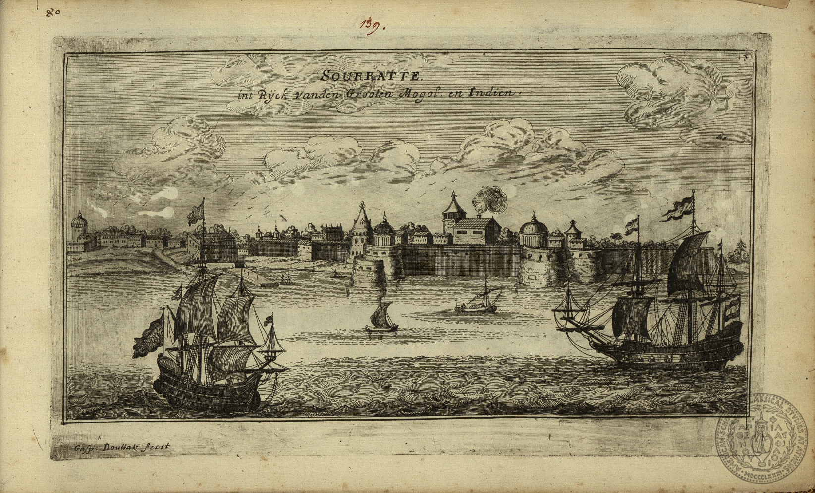 Sourratte int Riick vanden Grooten Mogol en Indien